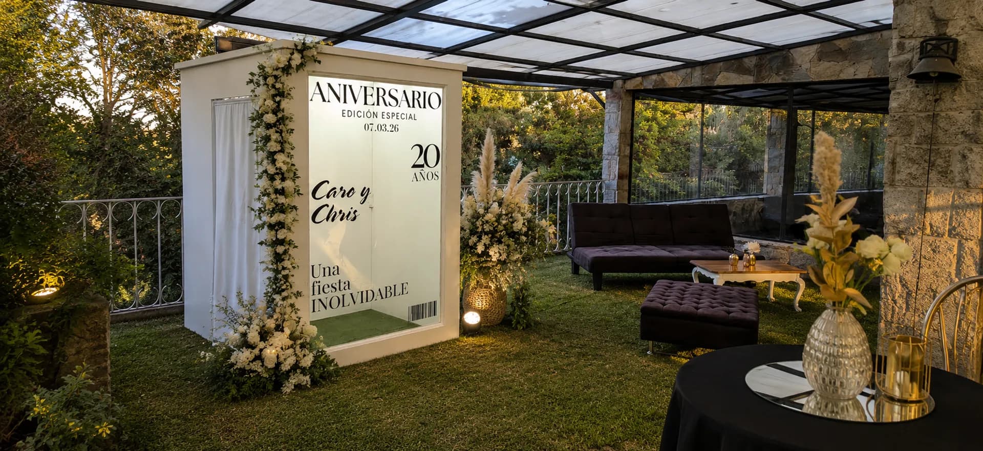 Cabina de fotos - Revista