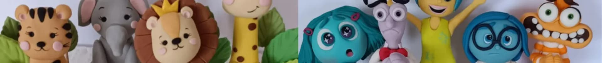 Figuras de Fondant La Monería