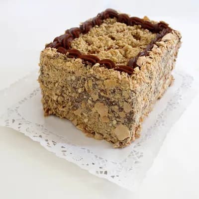 Torta Sin Azúcar Hojarasca Manjar Nuez 15p