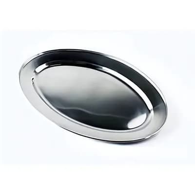 Bandeja ovalada acero inoxidable